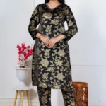 Golden Flower Kurta