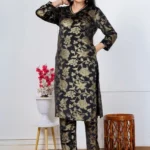 Golden Flower Kurta