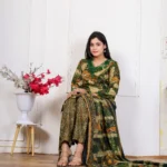 Designed Green Kurti
