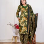 Designed Green Kurti
