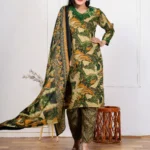 Designed Green Kurti